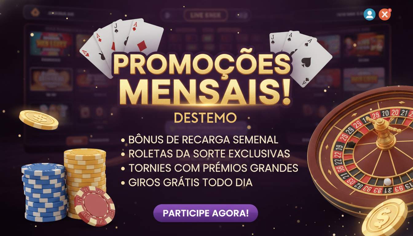 Imagem de promoções mensais