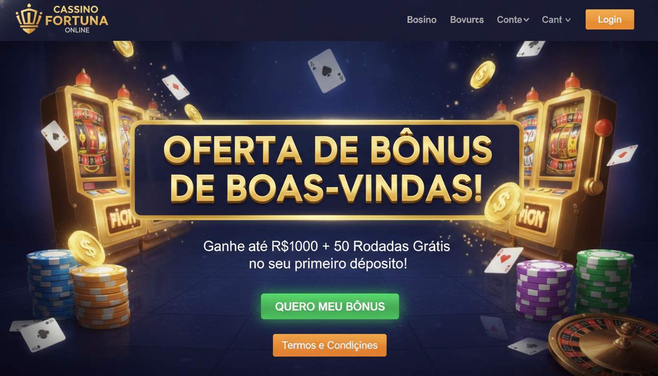 Imagem do bônus de boas-vindas
